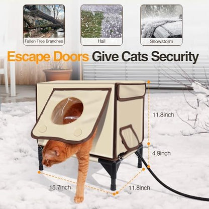 East Pet Outdoor Cat House: Ultimate Protection and Comfort for Your Feline Friends