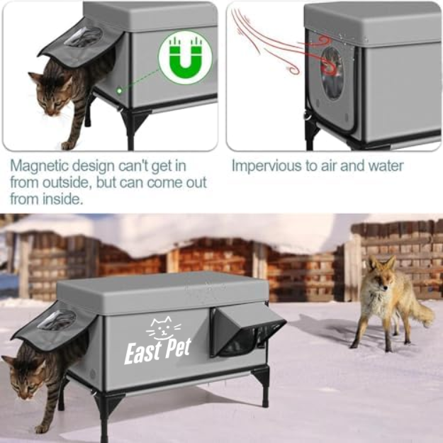 East Pet Outdoor Cat House: The Ultimate Safe Haven for Your Furry Friend