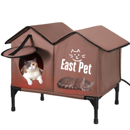 East Pet Heated Outdoor Cat House: Comfort and Protection for Your Feline Friends