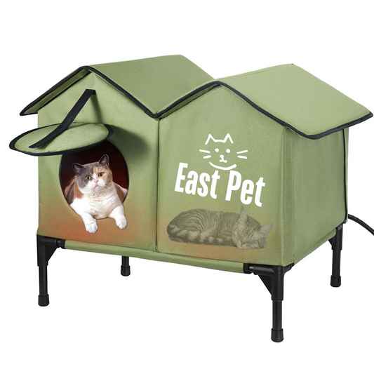 East Pet Heated Outdoor Cat House: Comfort and Protection for Your Feline Friends