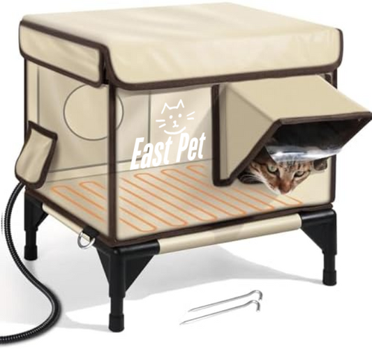 East Pet Outdoor Cat House: Ultimate Protection and Comfort for Your Feline Friends