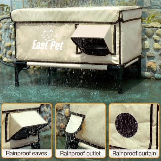 East Pet Outdoor Cat House: Ultimate Protection and Comfort for Your Feline Friends