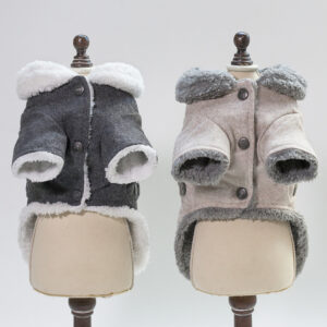 Alternative view of Fashionable Velvet Winter Coat for Small Dogs & Cats