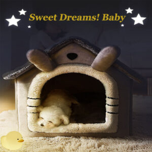 Alternative view of Pet Bed Small Dog Teddy Cat Litter Four Seasons Universal Dog House Dog Bed Pets Supplies