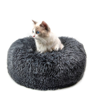Alternative view of Dog Beds For Small Dogs Round Plush Cat Litter Kennel Pet Nest Mat Puppy Beds