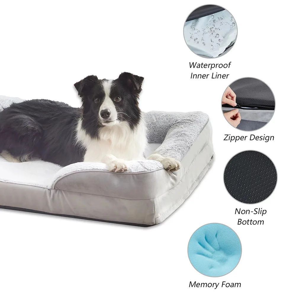 High Quality Dog Bed Sofa Mats Cat Nest Blankets Dog Accessories Waterproof Bed For Medium Large Dogs Cats Pet House Supplies - Image 8