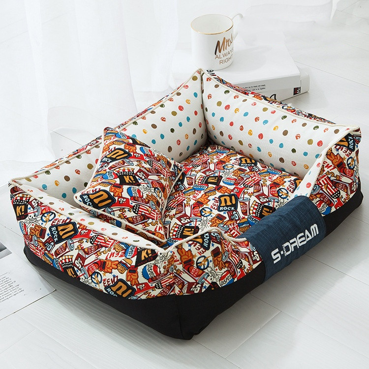 New House Dogs Product Bed Accessories Pets Cats Mat - Image 4