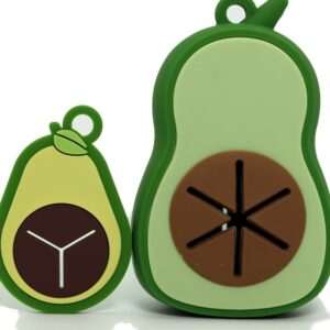 Alternative view of Silicone Pooper Scooper Dog Waste Bag Feces Avocado Clip